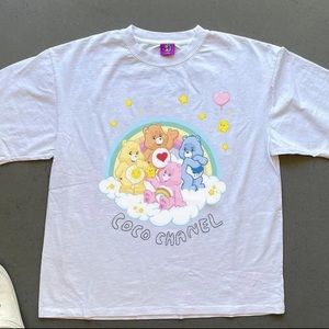 Mega yacht coco chanel care bear shirt
